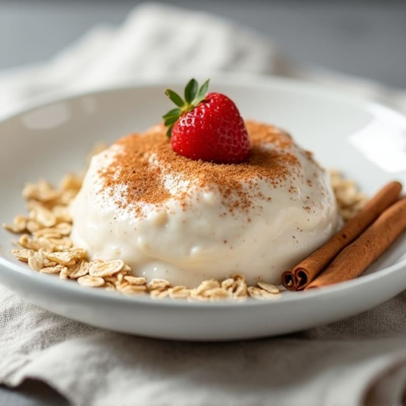 Protein Oat Pudding with Greek Yogurt
