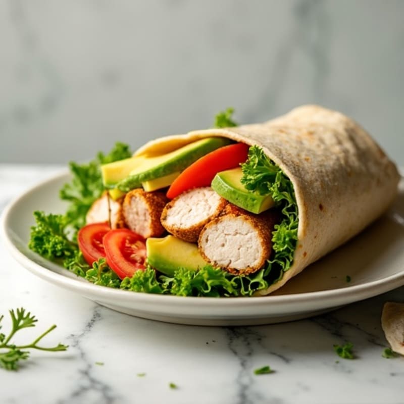 Fresh Turkey Avocado Wrap