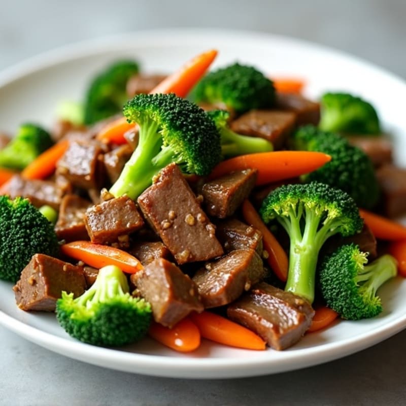 Garlic-Ginger Beef and Broccoli Stir-Fry