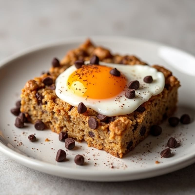 Protein-Packed Chocolate Chip Baked Oatmeal