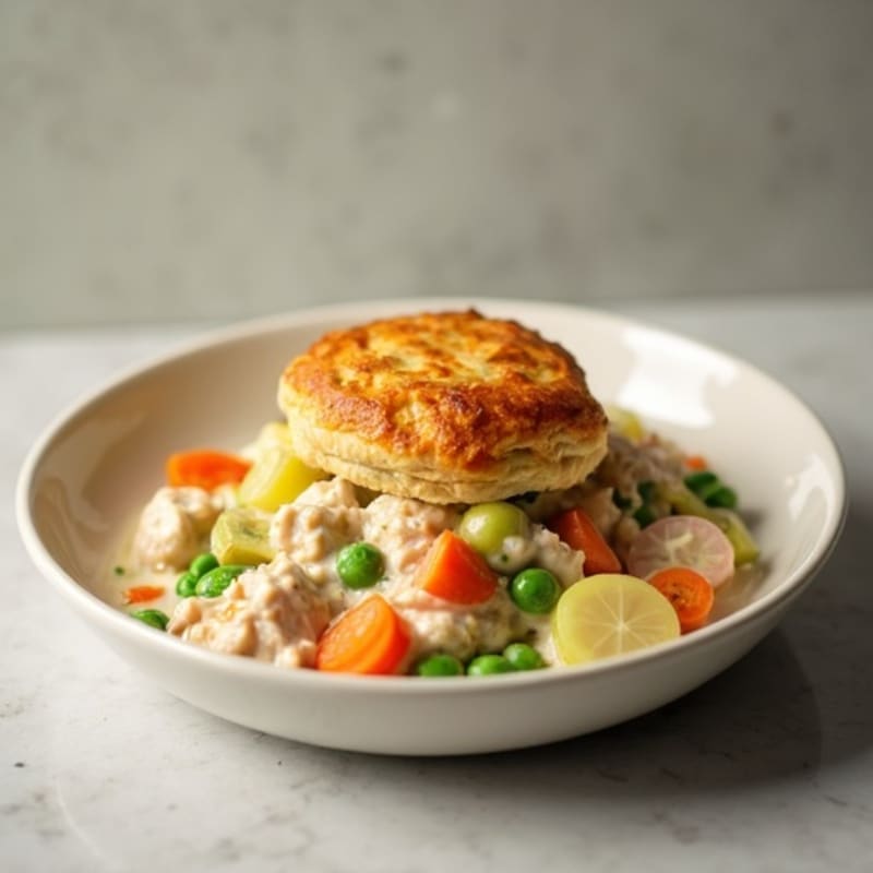 Creamy Chicken and Vegetable Pot Pie