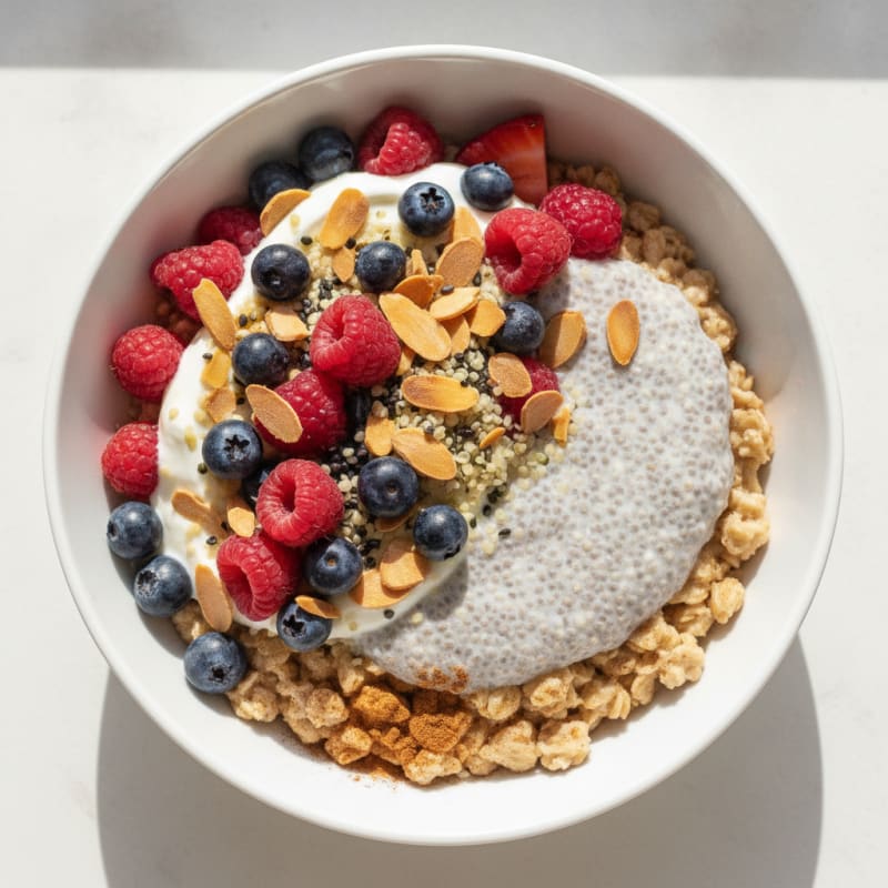 Berry Chia Seed Power Bowl