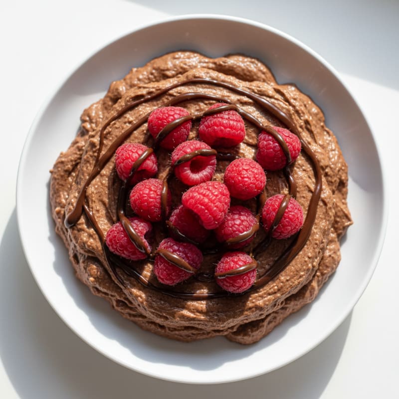 High-Protein Greek Yogurt and Chocolate Mousse