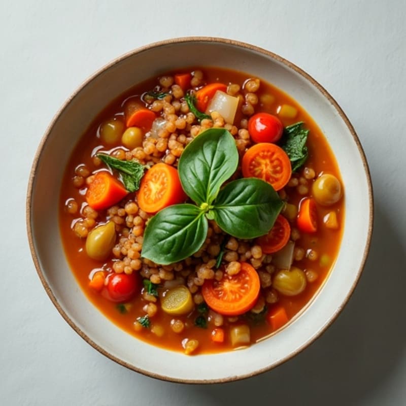 Hearty Vegetable Lentil Stew