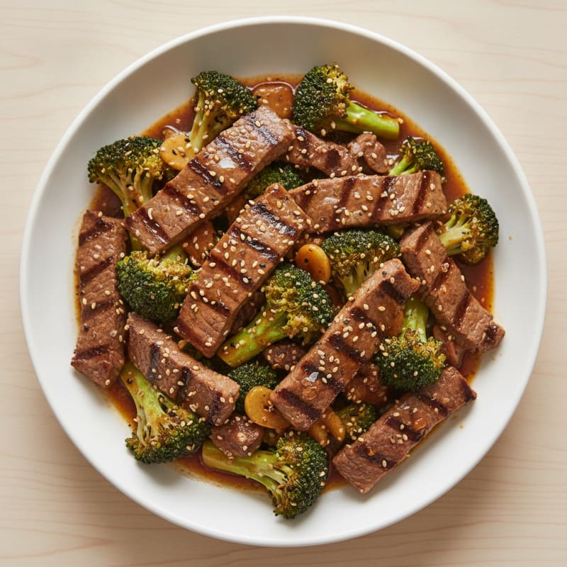 Sesame Beef & Broccoli Stir-Fry