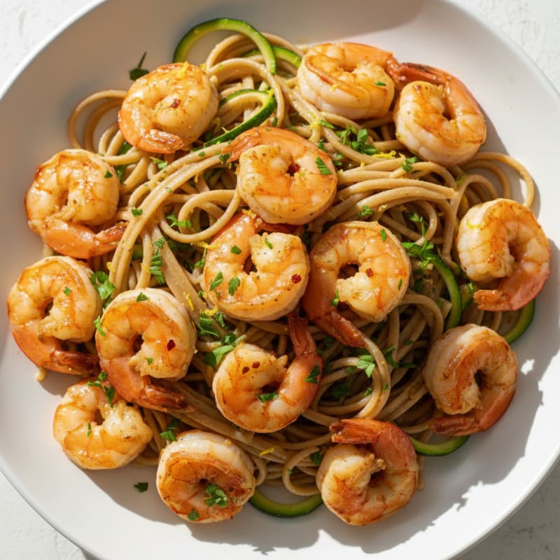 Zesty Garlic Butter Shrimp Scampi
