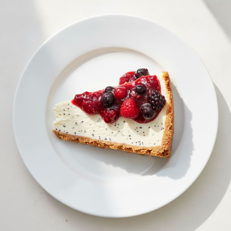 Creamy Greek Yogurt Protein Cheesecake