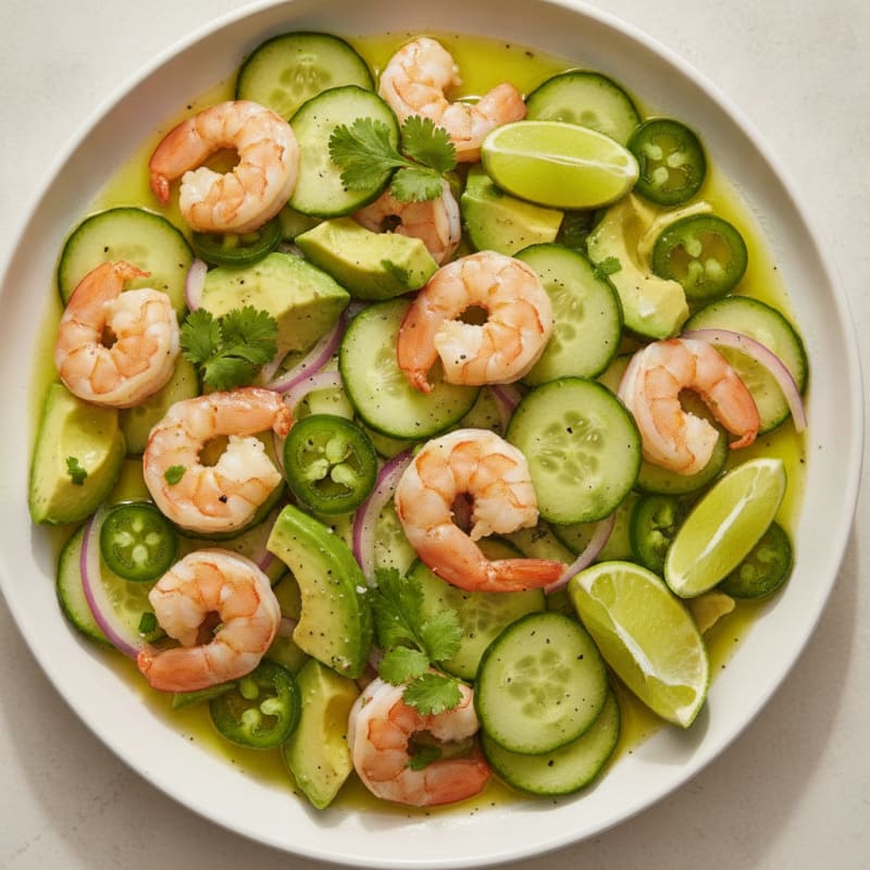 Shrimp and Avocado Ceviche