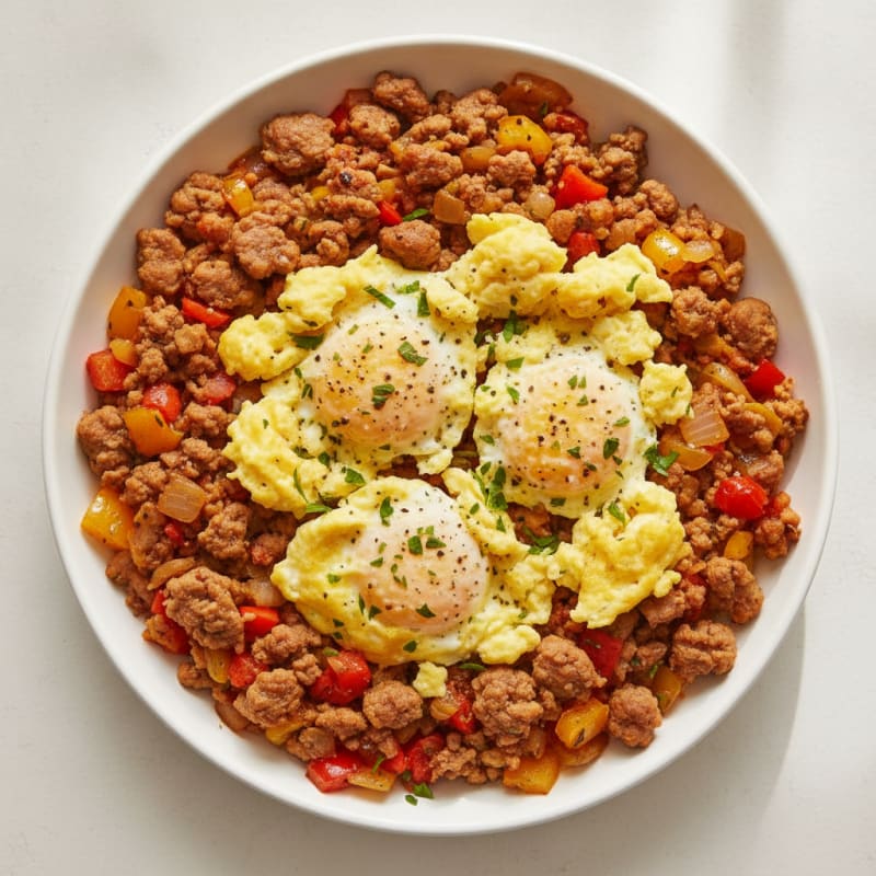 Hearty Sausage and Egg Breakfast Skillet
