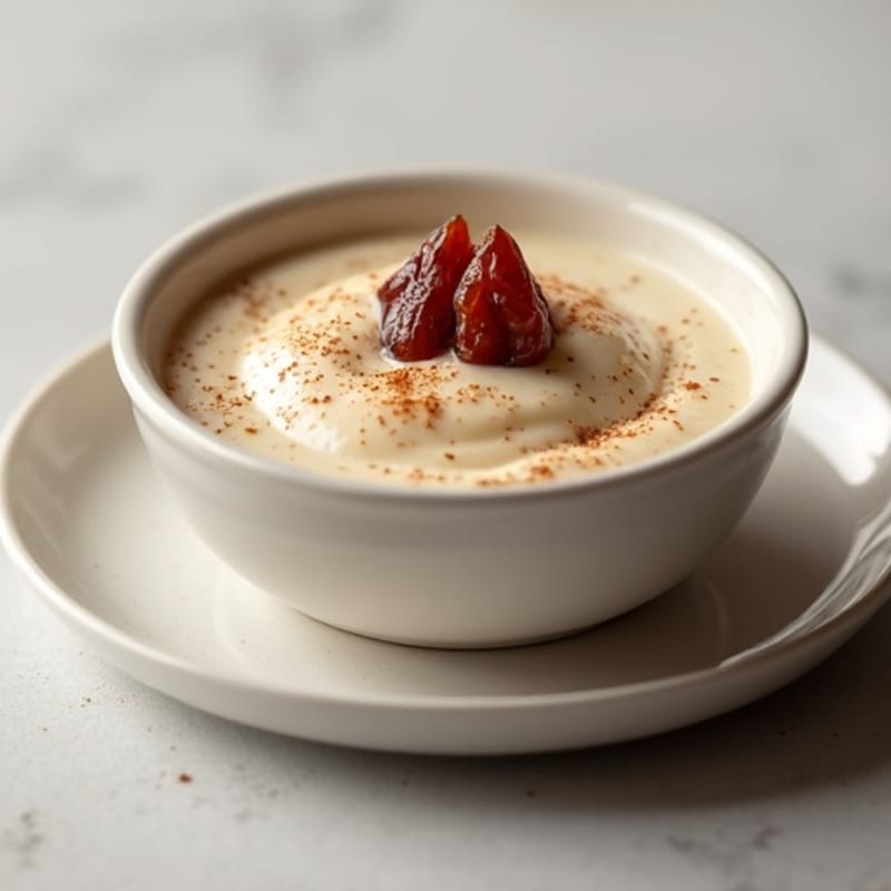 Creamy Caramelized Date Protein Pudding