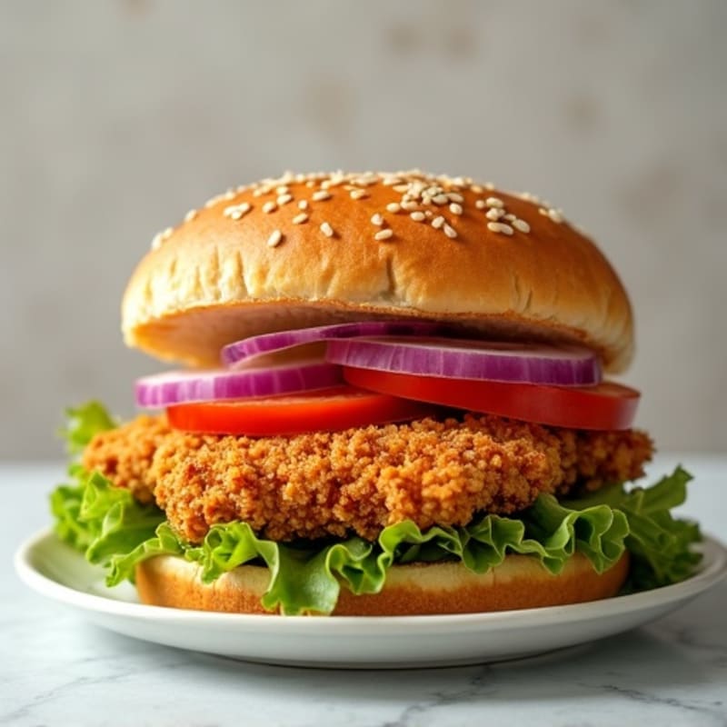Air-Fried Crispy Chicken Sandwich