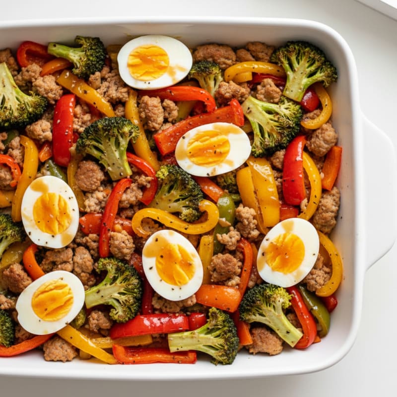 Sheet Pan Egg and Veggie Bake