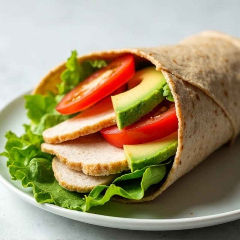 Fresh Turkey Avocado Wrap