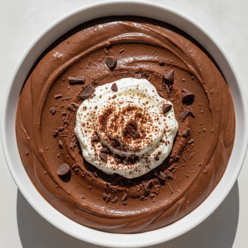 Silky Chocolate Protein Pudding