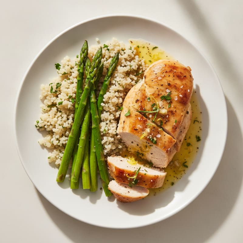 Lemon Herb Roasted Chicken Breast