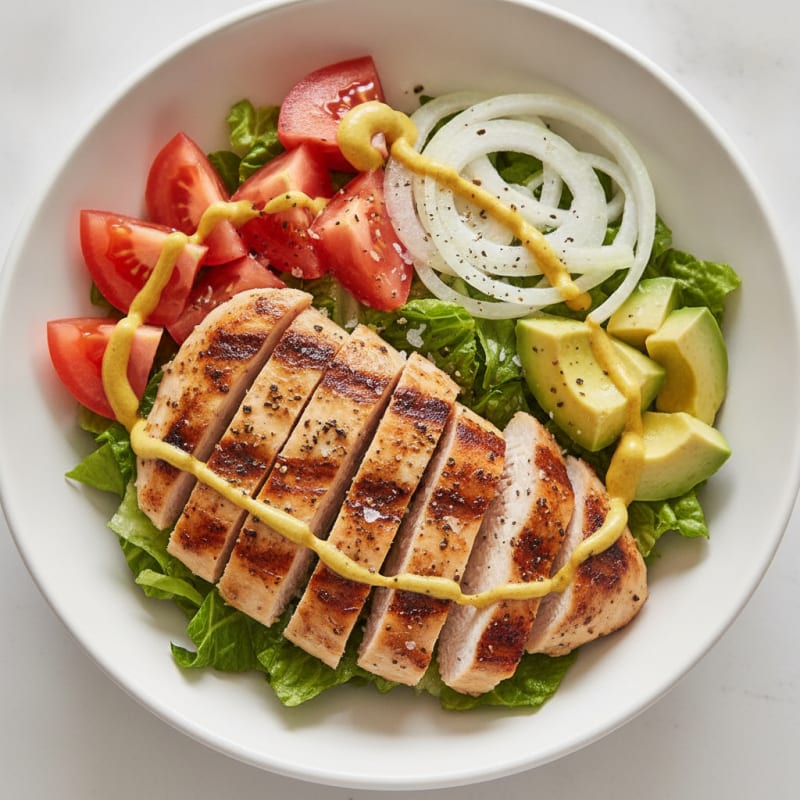 Whataburger-Style Grilled Chicken Protein Bowl