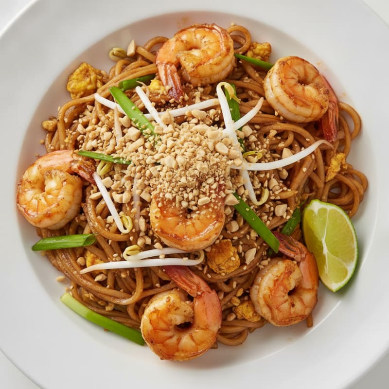 Shrimp Pad Thai Noodles