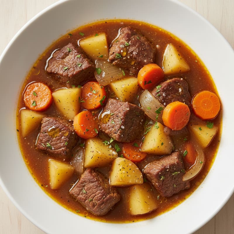 Hearty Beef & Potato Stew