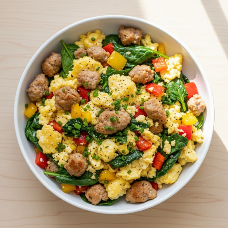 Hearty Sausage & Egg Breakfast Bowl
