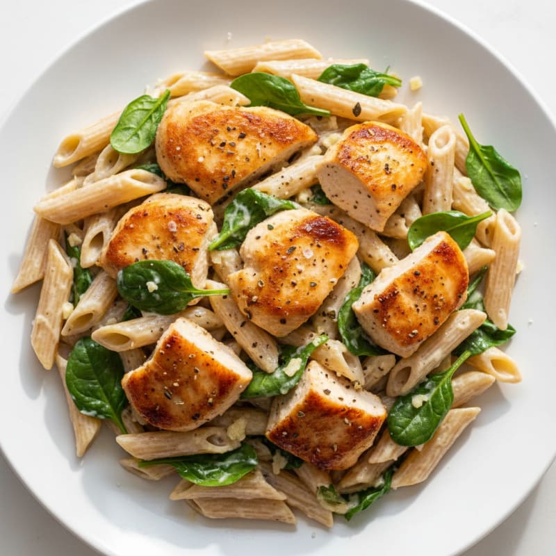 Creamy Garlic Parmesan Chicken Pasta