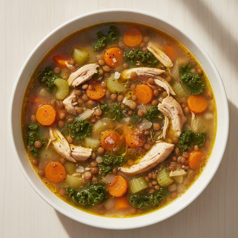 Hearty Vegetable and Lentil Soup