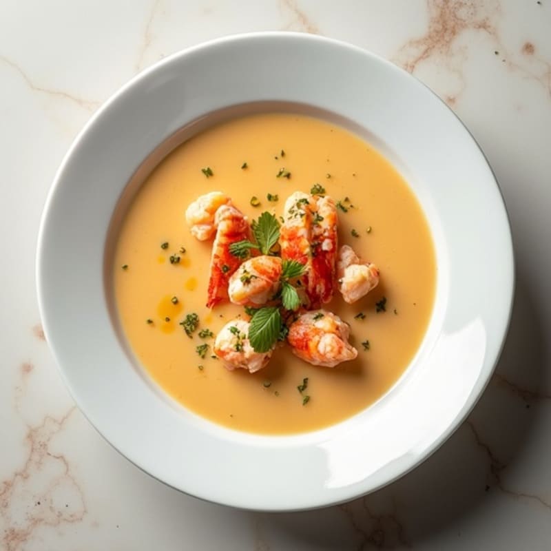 Healthy Creamy Lobster Bisque