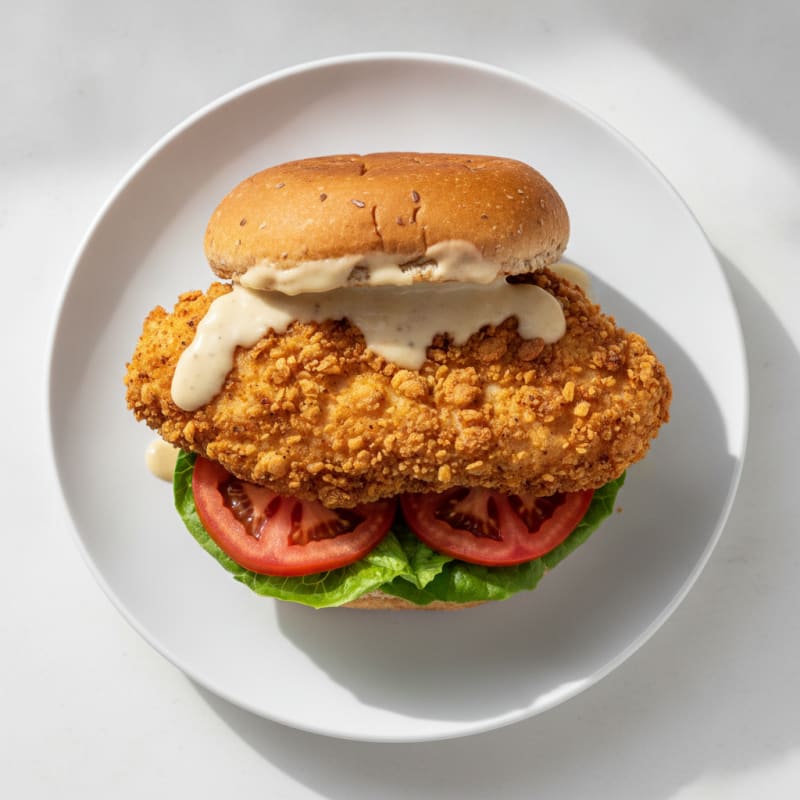 Crispy Buttermilk Chicken Sandwich