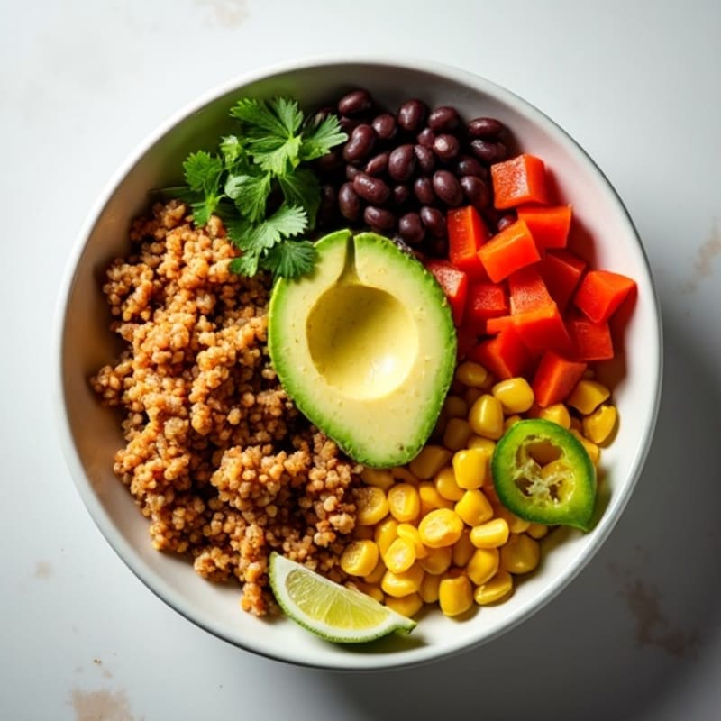 Spicy Southwest Turkey Taco Bowl