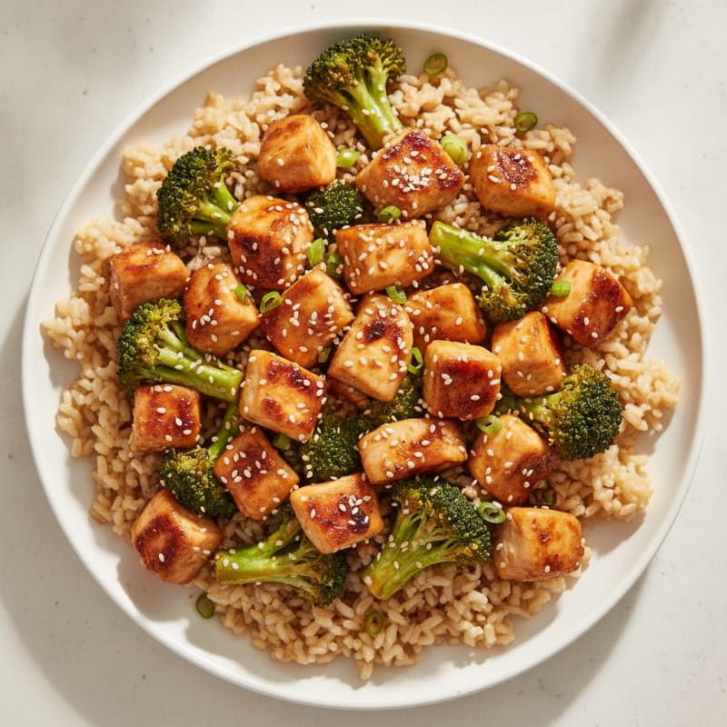Teriyaki Chicken and Broccoli Stir-Fry
