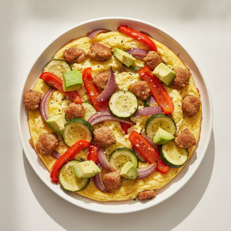 Sheet Pan Eggs with Roasted Vegetables