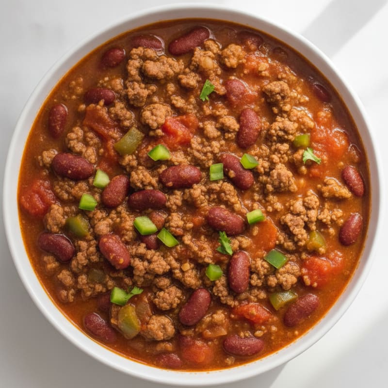 Hearty Beef and Bean Chili