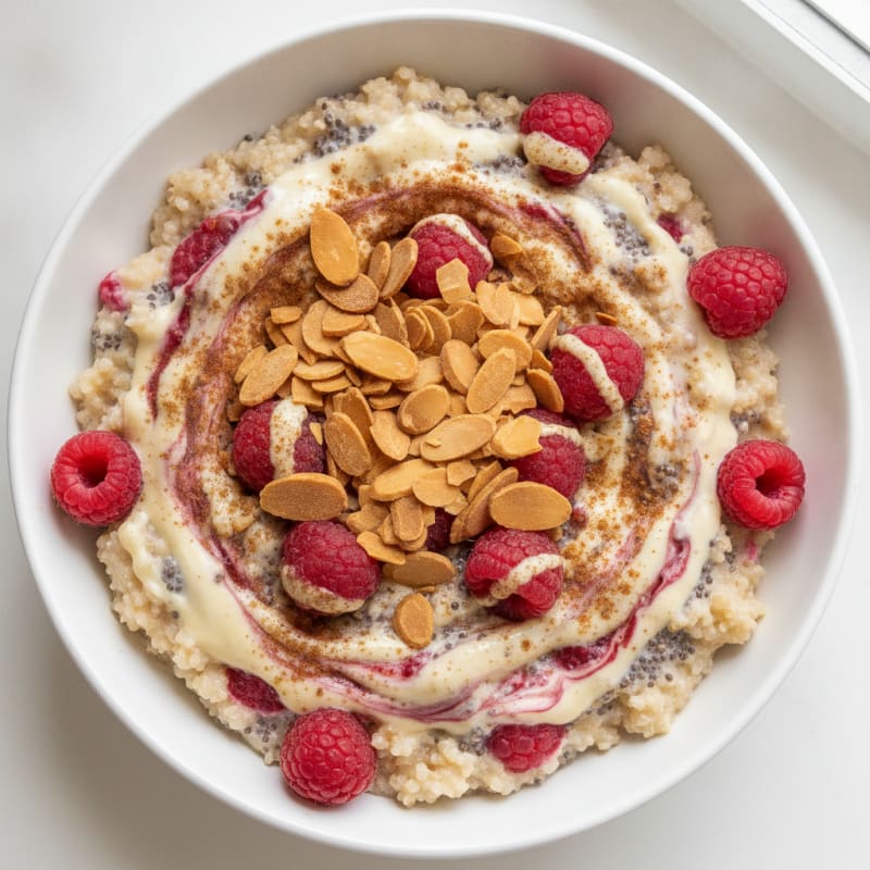 Berry Quinoa Power Bowl with Toasted Almonds