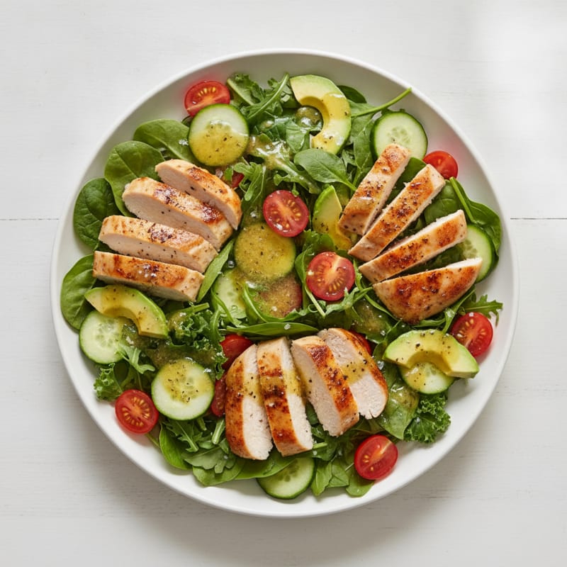 Quick Lemon Herb Chicken Salad