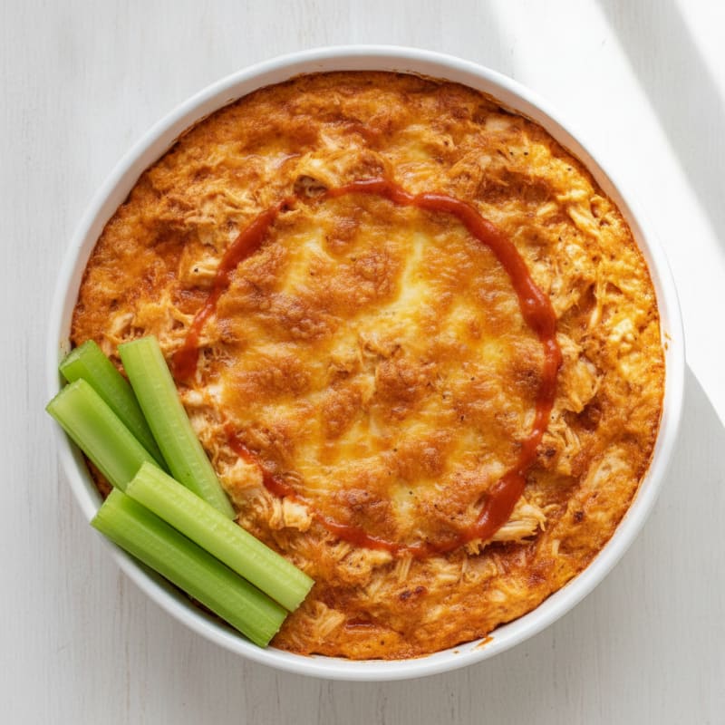 Buffalo Chicken Dip with Cream Cheese