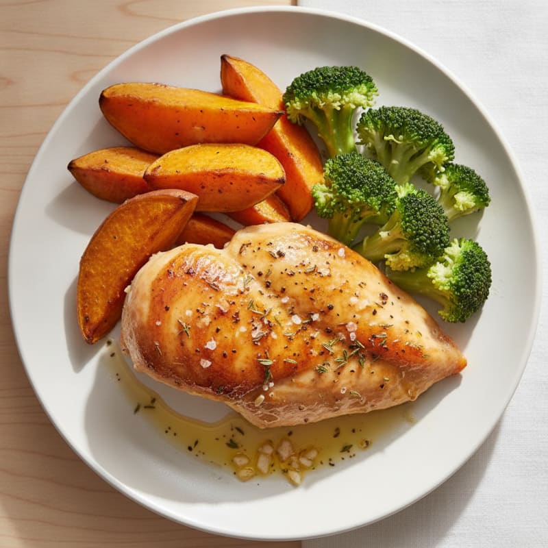 Garlic Herb Roasted Chicken Breast