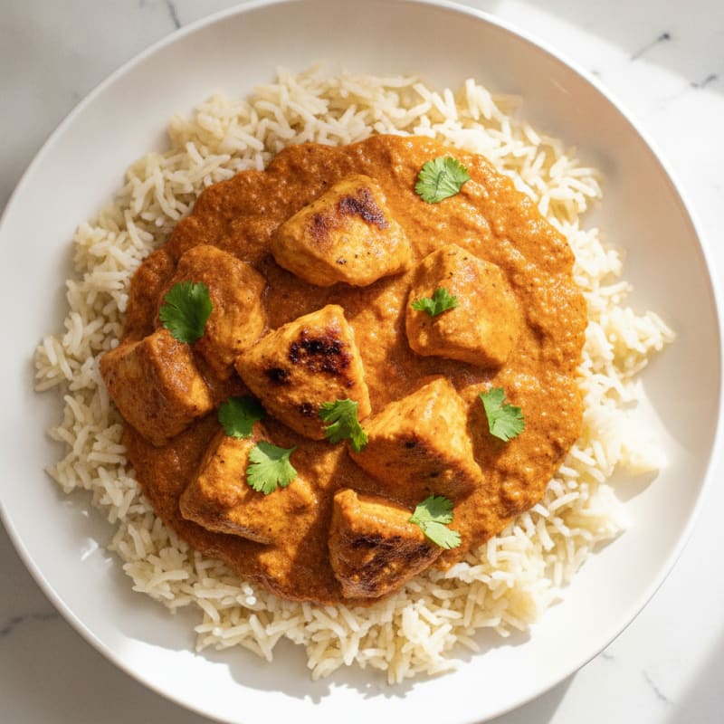 Chicken Tikka Masala with Basmati Rice