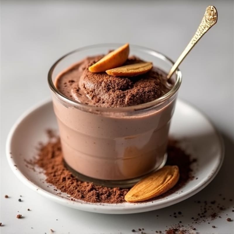 Silky Chocolate Protein Pudding with Greek Yogurt