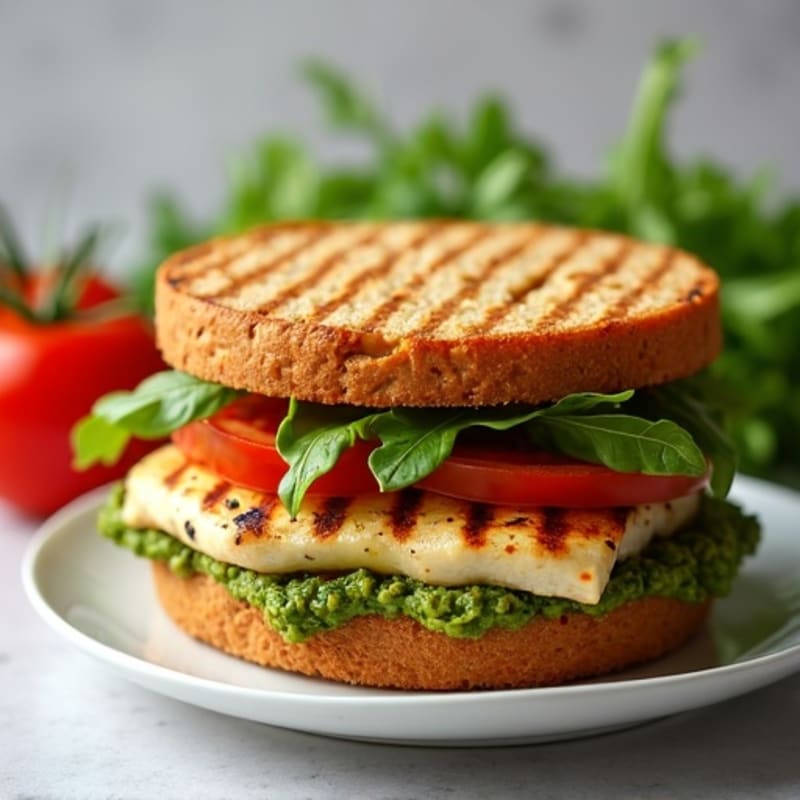 Grilled Pesto Chicken Sandwich