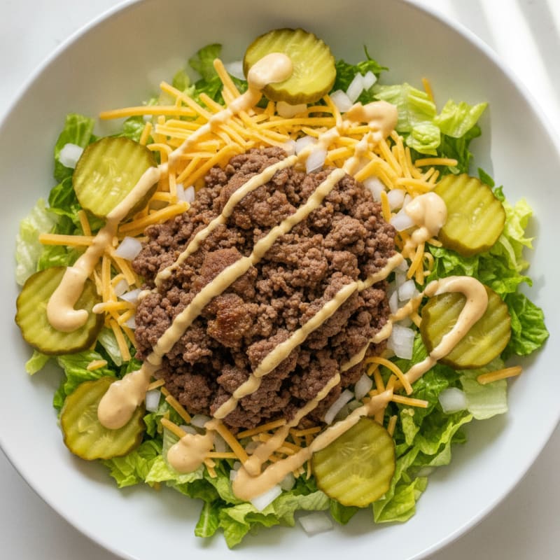 Big Mac Protein Bowl