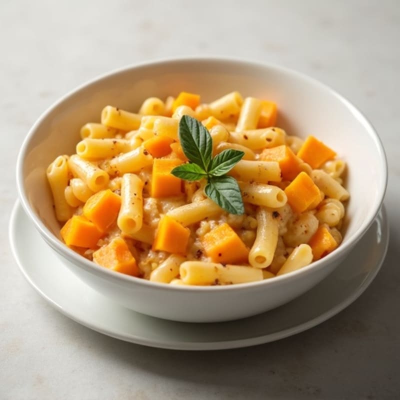 Creamy Baked Macaroni with Butternut Squash