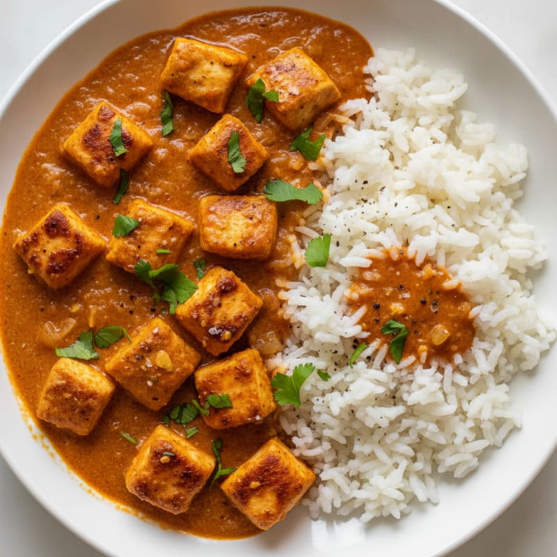 Spiced Butter Chicken with Basmati Rice