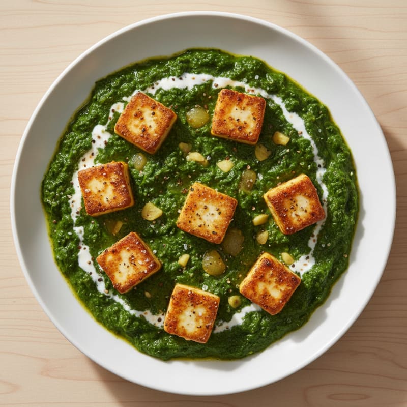 Paneer and Spinach Curry