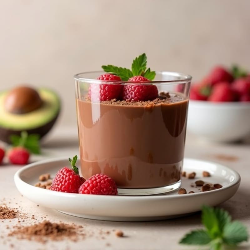 Silky Chocolate Protein Pudding