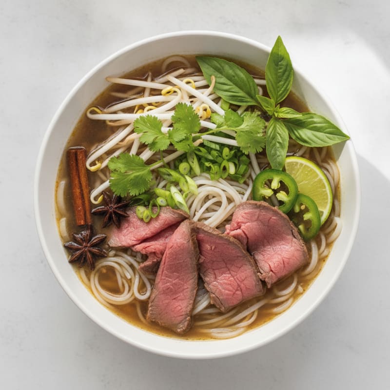 Beef Pho Noodle Soup