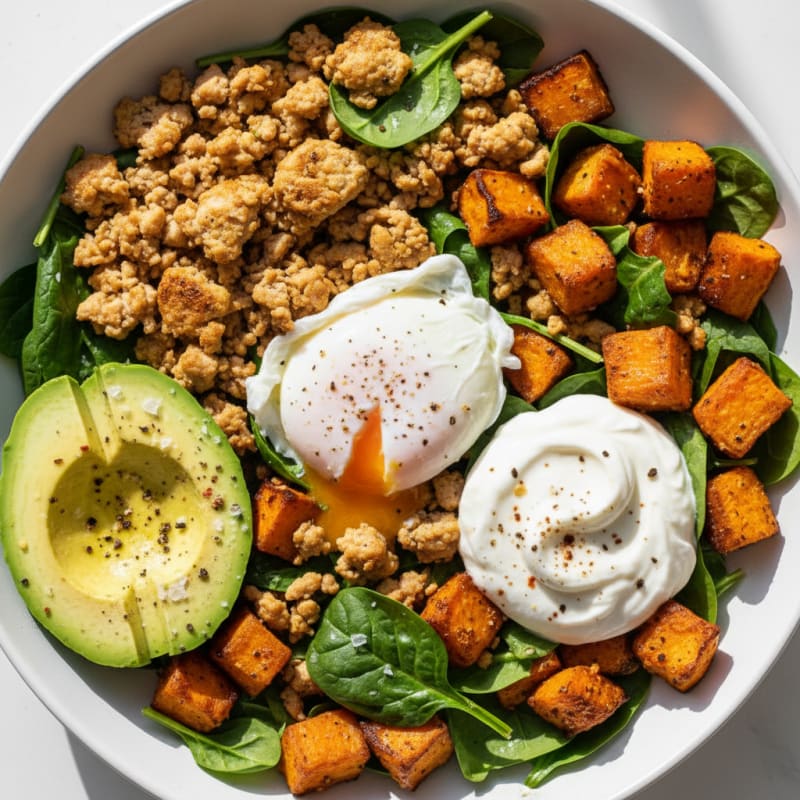 Hearty Protein Power Breakfast Bowl