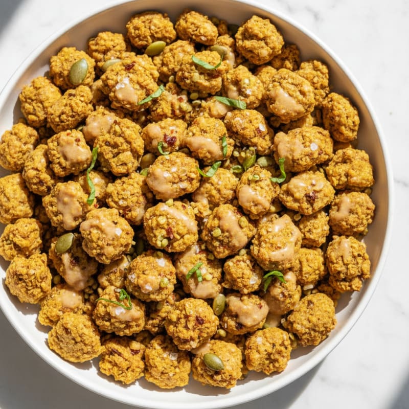Savory Protein Granola with Seeds