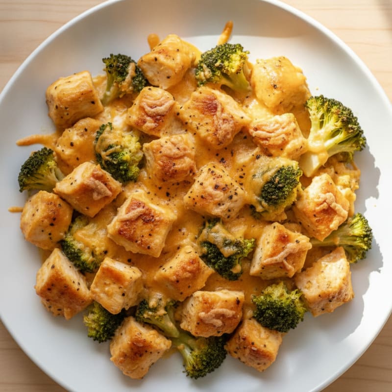 Cheesy Chicken and Broccoli Bake