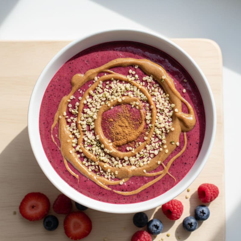 Creamy Berry Smoothie Bowl