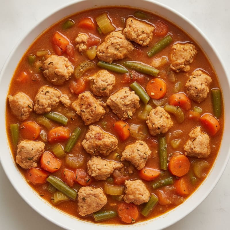 Slow Cooker Turkey and Vegetable Stew
