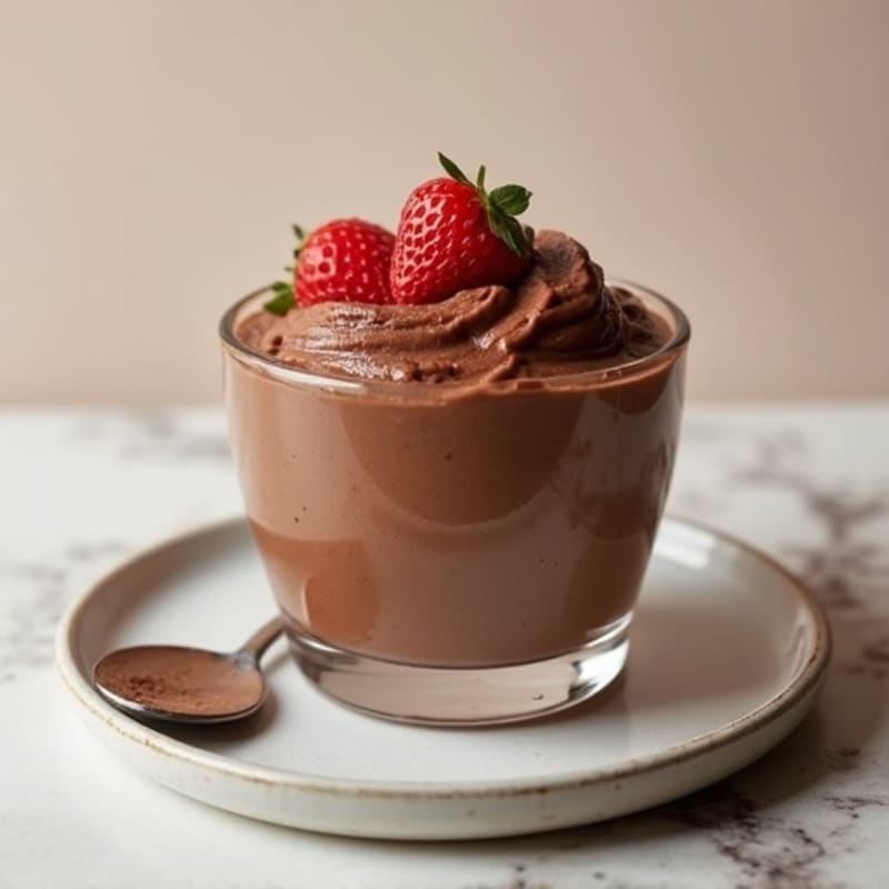 Silky Chocolate Protein Pudding